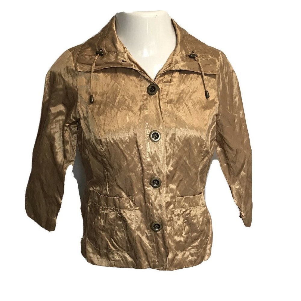 Ruby Rd Button Down Blazer Jacket ~ Sz 6p